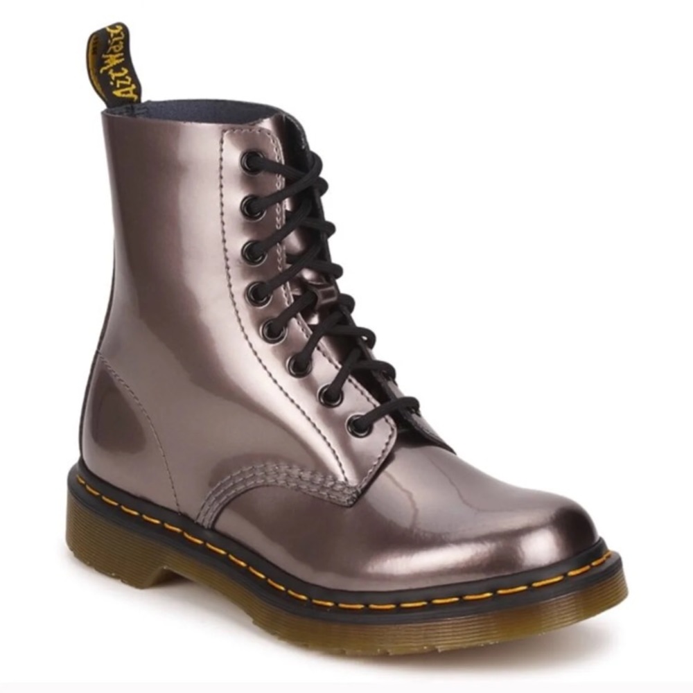 SOLD pewter doc martens